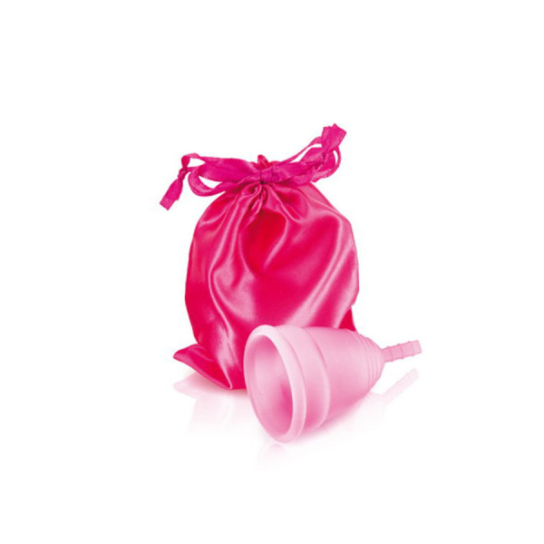 Coupe menstruelle rose taille L  Yoba Nature 